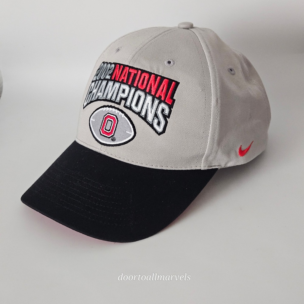 Nike Ohio State Buckeyes 2002 National Champions Fiesta Bowl Locker Room Hat